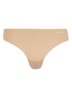 Naadloze string - Donkerbeige