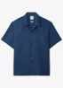Overhemd met logoborduring - Denim