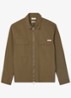 Overshirt met borstzakken - Bruin