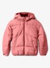 Puffer jack met steekzakken - Roze