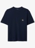 Pyjamashirt met logo - Donkerblauw
