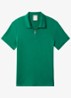 Regular fit polo met logo - Donkergroen