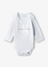 Romper met logoprint - Lichtblauw