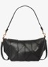 Schoudertas met afneembare schouderriem - Black-Ub1 /  Zwart