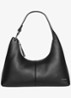 Schoudertas van leer - Black-Ub1 /  Zwart