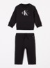 Set van sweater en joggingbroek 2-delig - Zwart