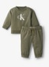 Set van sweater en joggingbroek 2-delig - Olijfgroen