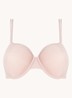 Sheer Marquisette beugel bh - Lichtroze