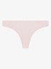Sheer Marquisette string van kant - Nymphs thigh / roze