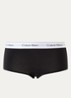 Shorty met logoband - Zwart