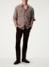 Slim fit cargobroek met klepzakken - Zwart