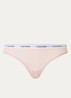 Slip van mesh met panterprint - Oudroze
