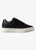 Sneaker met logoprint - Zwart