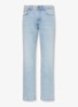 Straight leg jeans met steekzakken - Denim