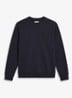 Sweater met logo - Donkerblauw