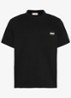 T-shirt met borstzak - Zwart