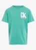 T-shirt met logo - Groen