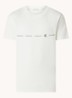 T-shirt met logoprint - Lindegroen