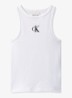 Tanktop met logo - Wit