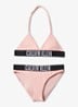 Triangel bikini set - Lichtroze