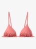 Triangel bikinitop met uitneembare vulling - Oudroze