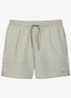 Zwemshorts met logo en trekkoord - Beige