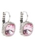 Oorhangers met Swarovski kristal - Lichtroze