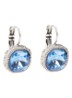 Oorhangers met Swarovski kristal - Lichtblauw