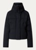 Chilliwack puffer jack met donsvulling en capuchon - Zwart