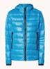 Crofton gewatteerd jack met capuchon en donsvulling - Blauw