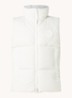 Everett gewatteerde bodywarmer met donsvulling - Wit