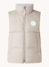 Everett gewatteerde bodywarmer met donsvulling - Beige