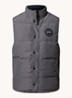 Garson gewatteerde bodywarmer met donsvulling en logo - Khaki