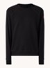 Huron sweater met logo  - Zwart