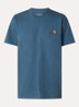 American T-Shirt met logo - Indigo