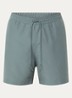 Chase zwemshorts met steekzakken en logo - Lindegroen