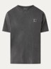 Nelson T-shirt met logo - Zwart