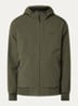 Sail windjack met capuchon en fleece voering - Legergroen