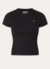 T-shirt met logoprint - Zwart