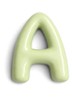 Letter A hanger 10 cm - Mint