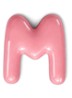 Letter M hanger 10 cm - Zalmroze