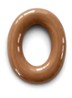 Letter O hanger 10 cm - Beige