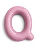 Letter Q hanger 10 cm - Lavendel