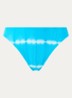 Bikinislip met structuur - Blauw