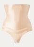 Brilliant Shaping high waisted corrigerende slip met glanzende finish - Creme
