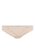 Champs-Elysées slip met borduring - Creme