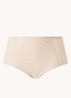Every Curve high waisted slip met borduring - Lichtroze