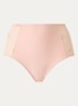 Every Curve high waisted slip met borduring - Zalmroze