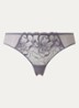 Fleurs tanga van kant - Taupe