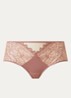 Floral Touch shorty met kant - Zalmroze